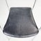 Italian Modern Black Leather Alisea Chair by Lisa Bross Studio Simonetti, 1980s 7