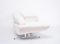 Divano Teddy Fur Mid-Century bianco attribuito a Johannes Andersen, anni '60, Immagine 7