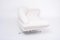 Mid-Century White Teddy Fur Capri Sofa attributed to Johannes Andersen, 1960s, Image 8