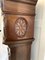 Antique Edwardian Mahogany Marquetry Inlaid Grandmother Clock, 1900s 13