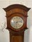 Antique Edwardian Mahogany Marquetry Inlaid Grandmother Clock, 1900s, Image 3