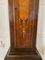 Antique Edwardian Mahogany Marquetry Inlaid Grandmother Clock, 1900s 7