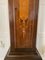 Antique Edwardian Mahogany Marquetry Inlaid Grandmother Clock, 1900s, Image 7