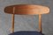 Dining Chairs attributed to Hans J. Wegner from Carl Hansen & Søn, 1960s, Set of 8 7