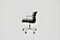 Black Leather Armchair Soft Pad by Charles & Ray Eames for ICF, 1970s 6
