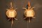 Rattan and Bamboo Sconces from Louis Sognot, 1960, Set of 2 2