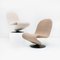 Model 1-2-3 Swivel Lounge Chairs by Verner Panton for Fritz Hansen, 1970s, Set of 2 12