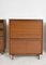 Mid-Century English Multi-Width Cabinet Desk Shelves by Robert Heritage for Beaver & Tapley, 1960s, Set of 4 8