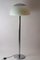 Space Age German White Chrome Floor Lamp from Cosack, 1970s 6