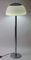 Space Age German White Chrome Floor Lamp from Cosack, 1970s 5