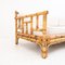 Sofá de tres plazas italiano de bambú, años 70, Imagen 6