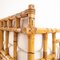 Sofá de tres plazas italiano de bambú, años 70, Imagen 7
