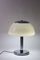 Lámpara de mesa alemana era espacial en blanco de Cosack, años 70, Imagen 3