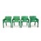 Gaudì Chairs by Vico Magistretti for Artemide, 1970s, Set of 4 1
