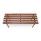 Bench with Wooden Seat, 1950s 5