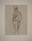 Nach Degas, Portrait von Ludovic Halévy, 1939, Stich nach Zeichnung 2