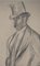 Nach Degas, Portrait von Ludovic Halévy, 1939, Stich nach Zeichnung 3