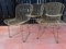 Chairs in the Style of Bertoia, Set of 4 1