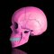 Mr Strange, Pink Skull, 2021, Giclée Druck auf Aludibond Platte 1