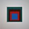 After Josef Albers, Homage to the Square: Protected Blue, 1977, Screenprint 2