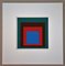After Josef Albers, Homage to the Square: Protected Blue, 1977, Screenprint 3