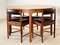 Round Extending Dining Table and Chairs in Teak from McIntosh, 1960s, Set of 5 1