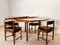 Round Extending Dining Table and Chairs in Teak from McIntosh, 1960s, Set of 5, Image 5