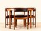 Runder Ausziehbarer Esstisch und Stühle aus Teak von McIntosh, 1960er, 5er Set 11