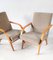 Tschechoslowakische Mid-Century Sessel in Hellbeige, 1960er, 2er Set 4