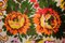 Vintage Bohemian Floral Velvet Matching Pillow Cases, Set of 2 2