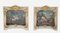 Trumeaux Gemälde, spätes 18. oder frühes 19. Jahrhundert, 1800er, Farbe, Holz & Blattgold, 2er Set 1