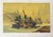 French Artist, Boat Scene, 19th Century, Painting on Paper, Image 2