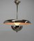 Lampe à Suspension Bauhaus / Fonctionnaliste avec Éclairage Indirect, 1930s 2