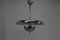 Lampe à Suspension Bauhaus / Fonctionnaliste avec Éclairage Indirect, 1930s 3