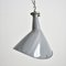 Lampe à Suspension Elliptique Industrielle par Benjamin Crysteel, 1950s 1