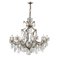 20th Century Glass Chandelier in the Style of M. Theresa, Italy 1