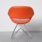 Orange Volpe Chair by Geelen for Kusch & Co, 2008 4