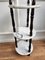 Small Italian 3-Tier Etagere Side Table in Carrara Marble and Wood, 1960s 6