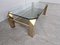 Vintage Golden Coffee Table, 1970s 9