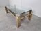 Vintage Golden Coffee Table, 1970s 7