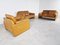 Vintage DS61 Ledersofa Set von de Sede, 1970er, 3er Set 5