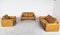 Vintage Leather DS61 Sofa Set from de Sede, 1970s, Set of 3, Image 3