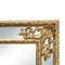 Regency rechteckiger handgefertigter Holzspiegel mit Rahmen aus Goldfolie, Spanien, 1970er 5