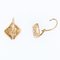 19th Century French Pearl Diamond 18 Karat Rose Gold Lever Back Earrings, Set of 2, Image 3