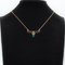 Modern Emerald 18 Karat Rose Gold Necklace 5