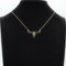 Modern Emerald 18 Karat Rose Gold Necklace, Image 5