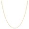 Modern 18 Karat Yellow Gold Flat Marine Mesh Chain 1