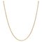 Modern 18 Karat Yellow White Gold Palm Tree Mesh Chain, Image 1