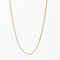 Modern 18 Karat Yellow White Gold Palm Tree Mesh Chain, Image 7