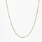 Modern 18 Karat Yellow White Gold Palm Tree Mesh Chain 5